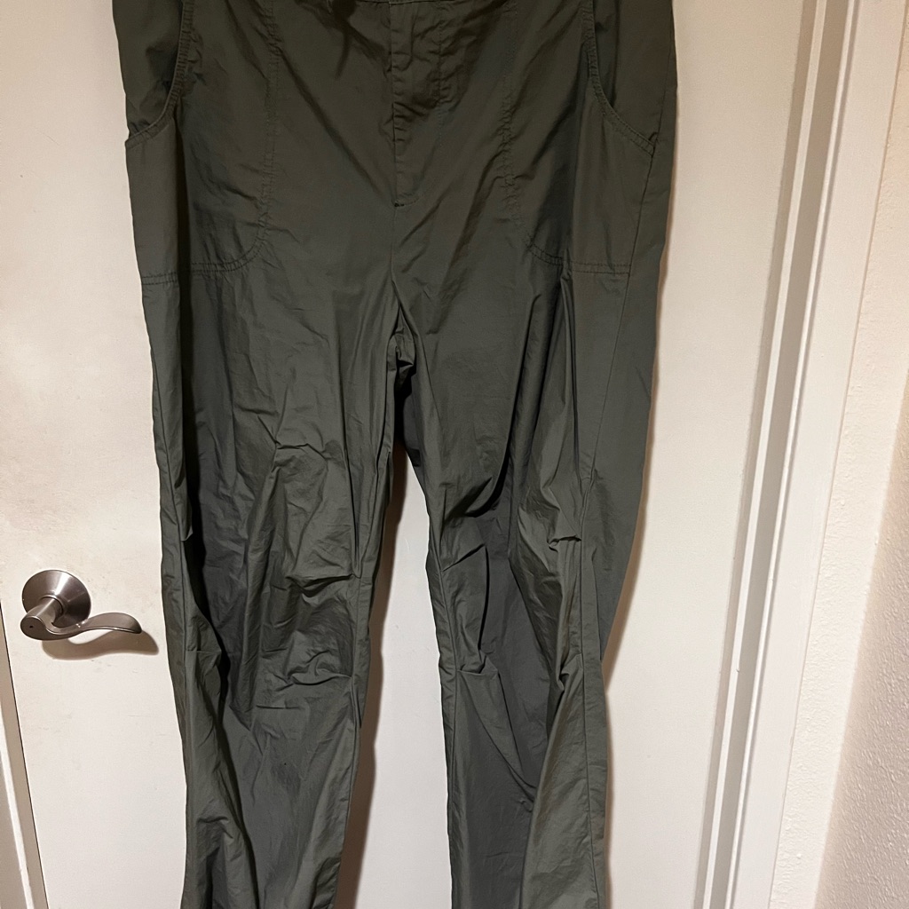 Cotton On Green Cargo Pants Durable Outdoor Wear